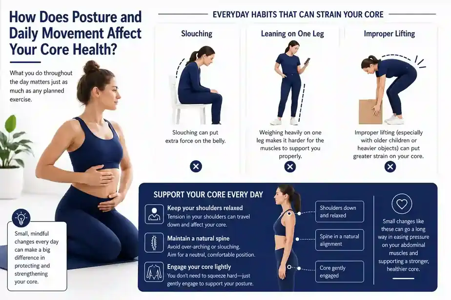 How Does Posture and Daily Movement Affect Your Core Health Staffordshire?